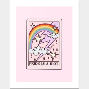 Pride Is A Riot Tarot Card Posters and Art